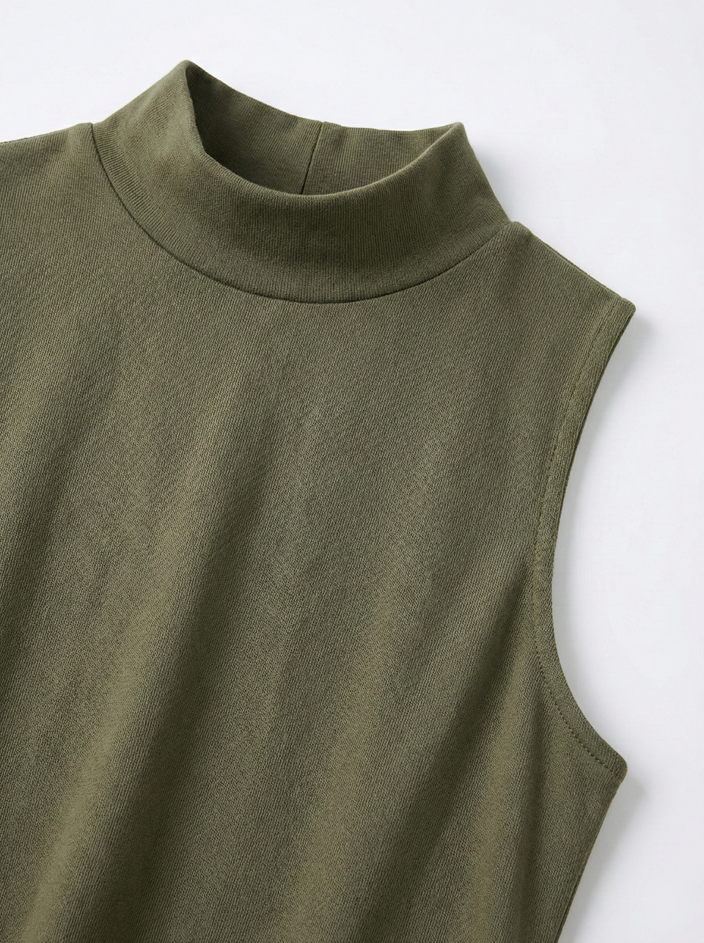 Yarım Balıkçı Yaka Bluz - Taş