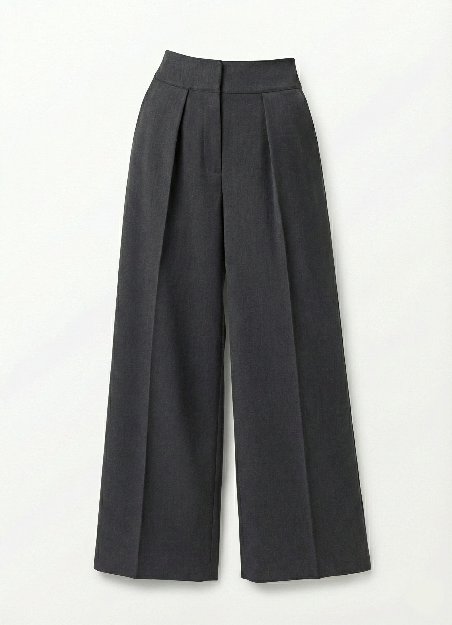 Pileli Palazzo Pantolon - Antrasit
